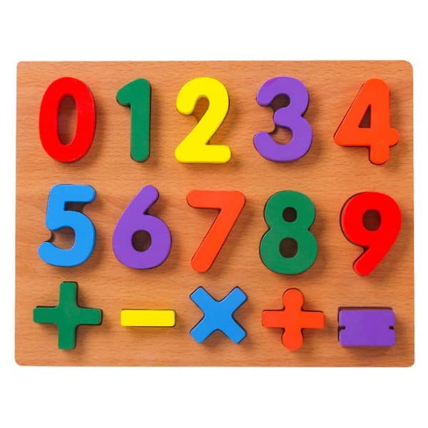 Indsætningspanel Bræt Lærings Tangram Til Baby Hjerne Intelligens