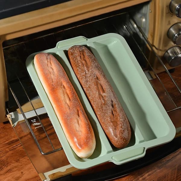 Non-stick Franskbrødsbageplade Værktøj Kageform Husholdningsovn