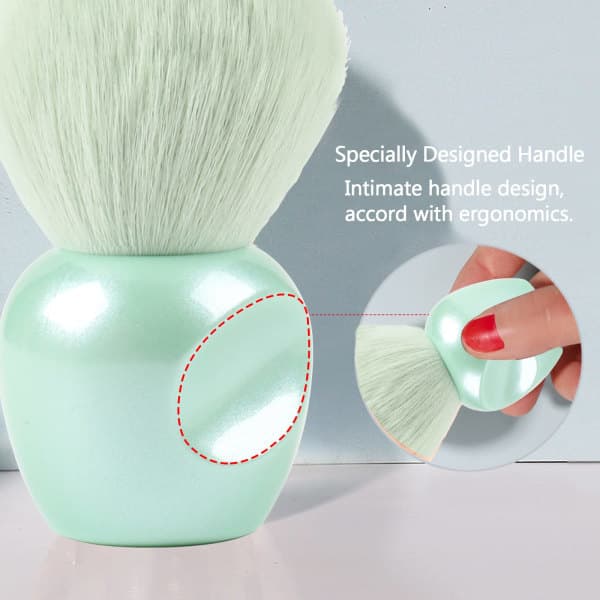 Neglebørste til neglekunst, støvfjerner til makeup