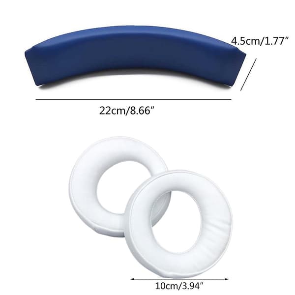 Øreputer Hodebøyle For Gold 7.1 Trådløst Headset Ps-3 Ps-4 0083 Su