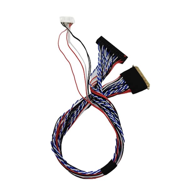 Universal Lvds-kabel I-pex20453-20455 40pin 2ch 6-bit LCD-panel