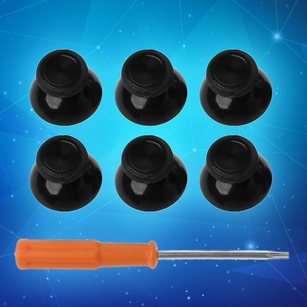6 stk. for Xb One X Elite S Kontroller 3D Analog Joysticks Erstatning