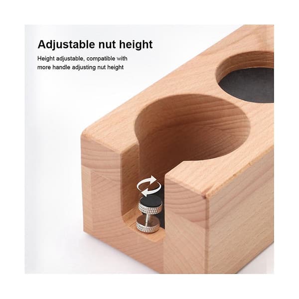 58mm Kaffeomrørerholder Træfylder Støttebase Espresso S