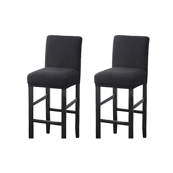 Gjenbrukbare Barstol Trekk Stoltrekk Stretch Avtakbar