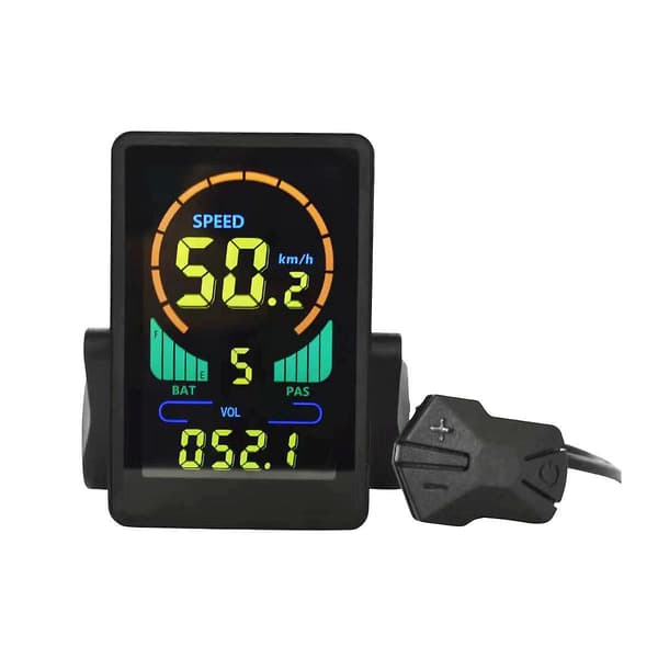 M7c Elektrisk Cykel LCD Display Farvemåler 24v-60v E Scooter LCD