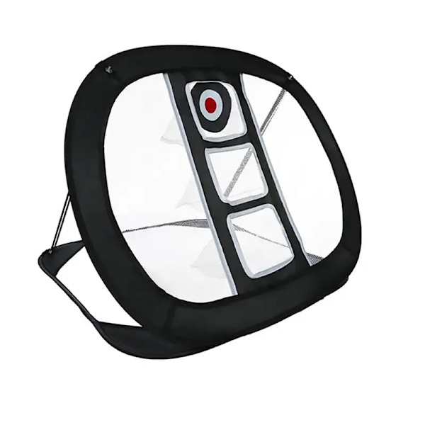 Golf Chipping Net, Starkt Stabilt Pop Up X-format Golfnät för Inomhus/Utomhus/Bakgård Noggrannhet och Svingträning