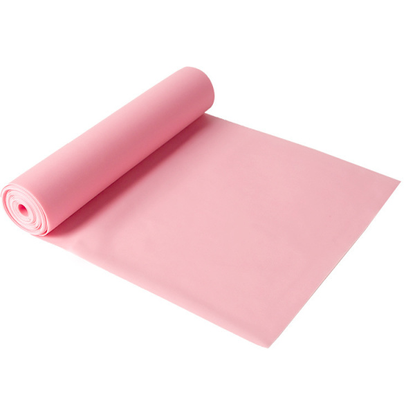 Elastiskt Band, Dans Förtjockning Stretching Fitness Yoga Motståndsband Pink