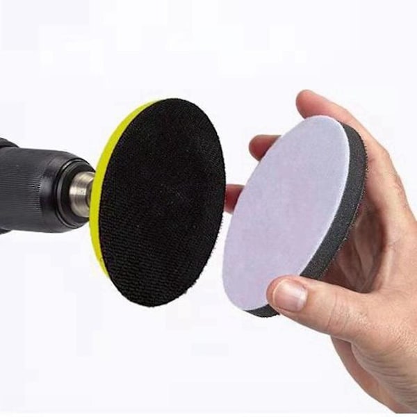 100 st 50mm Mjukdensitets Interface Pad Svampkudde Buffert Baksida