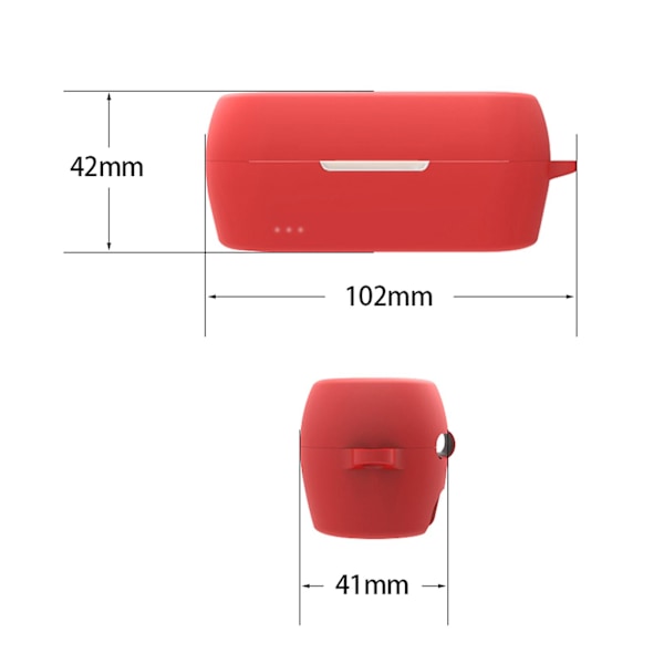 Bluetooth-kompatibelt Headset Skydd Vattentätt Hörlursfodral