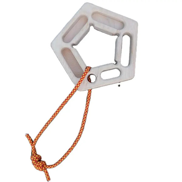 Hangboard Klippklättring Grepp Fingerstyrka för Pull-up Grepp Armträning Inomhus och Utomhus Dubbelsidig Halksäker Bärbar