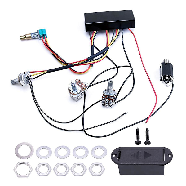 Eq-b21t Elektrisk Gitarr Bas Aktiv Pickup Elektrisk Gitarr Bas