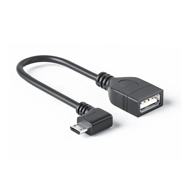 Kestävä Micro USB - Naaras USB OTG -kaapeli Datakaapeli Udi:lle