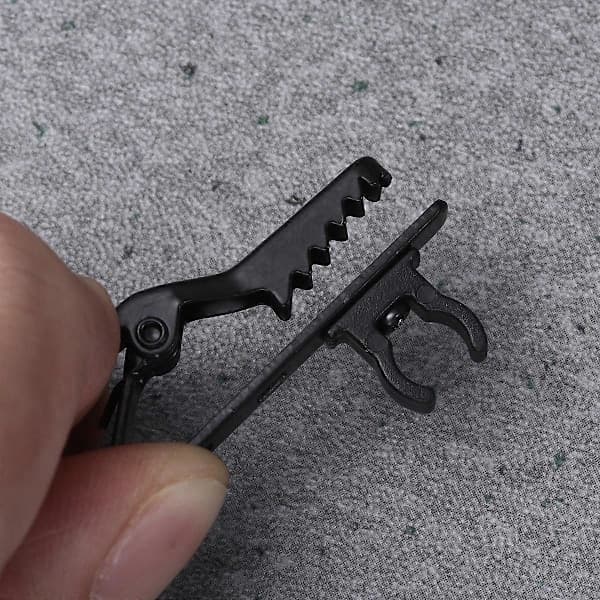 10 stk. mikrofonklips Mini mikrofonklips Mikrofonkrageklips Kragemikrofonholder Mikrofon Lavalier-klips Jernklips