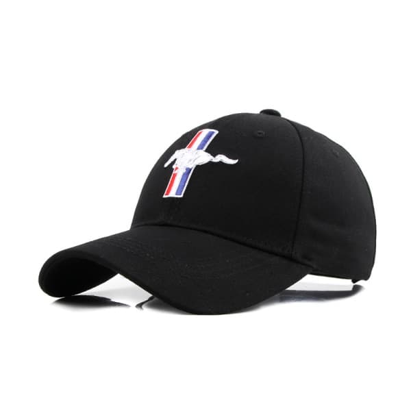 Ford Mustang Logo Cap Snapback Hat Til Mænd