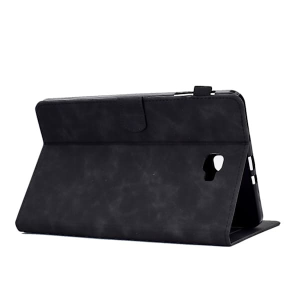 Til Samsung Tab A 10.1 T580/T585 (2016) Præget Flatbed Sort Sort Samsung Galaxy Tab A 10.1 (201 Black