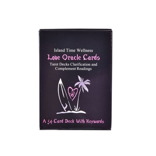 54 Island Time Wellness Oracle Kort - Tarotkort til Spådom