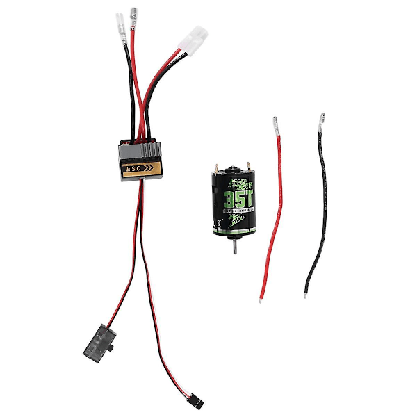320a ESC + 540 Borstad Motor 35T För 1/10 RC Bil Axial Scx10 900