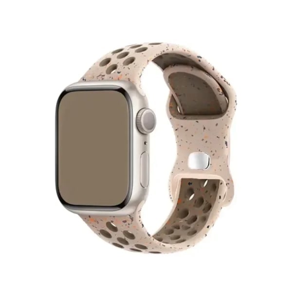 Apple Watch Rem 49mm 44mm 45mm 42mm 41mm 38mm 40mm correa Silikon sportsarmbånd iwatch 8 SE 7 6 5 Ultra 49mm Smokey Br 42 44 45 49mm Smokey Br 42 44 45 49mm