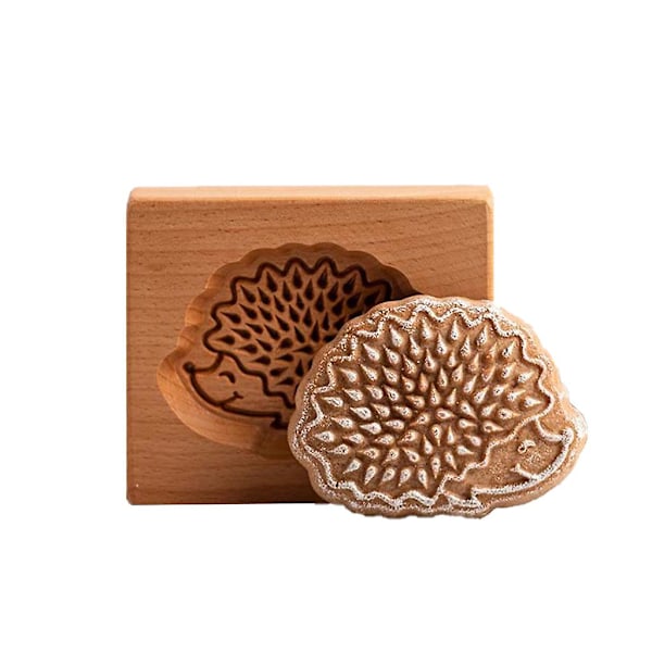 Cookie Cutters i Tre For Kaker Stempel Preging Håndverk Dekor
