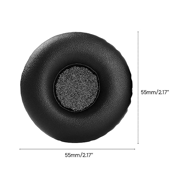 Øreputer for Evolve 75 75+/75 Uc/75 Ms Headset Øreputer Memory F
