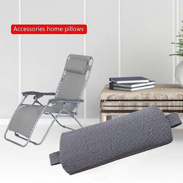 Hode- og nakkeputer Myke loungestolputer Justerbar ergonomisk nakkestøttepute for stoler Lenestoler Armstoler Lysegrå Light Grey