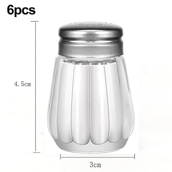 Mini Salt- og Peberkværne - 0,5 oz Glaskugleform - Til Restaurantbrug - Form 2 shape2