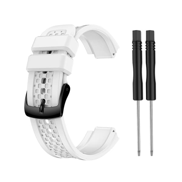 For Forerunner 25 Loop Anti-ripe Silikonrem Armbånd Svette