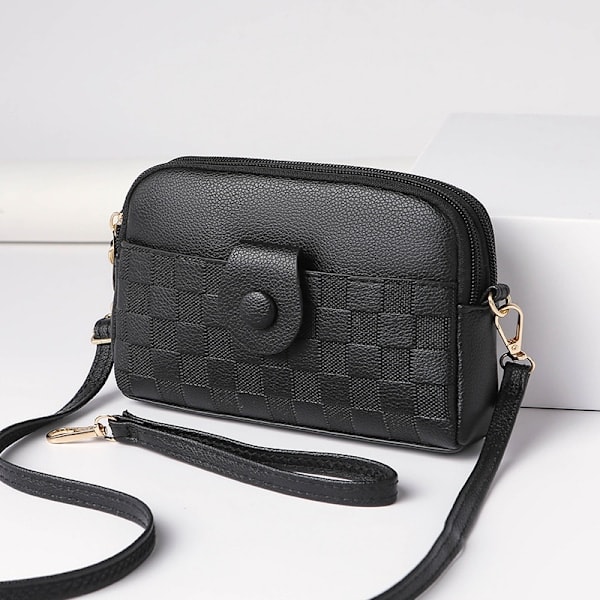 Mr. Puffe Vår Kvinnors Satchel Mode Trend Kvinnors Satchel Mjukt Läder Alla Enkla Axel Crossbody Väska Ny Liten Väska Kvinnor Datum Röd Date Red