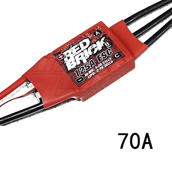 Højkvalitets Model Fly Børsteløs ESC For 50a/70a/80a/100a/125a