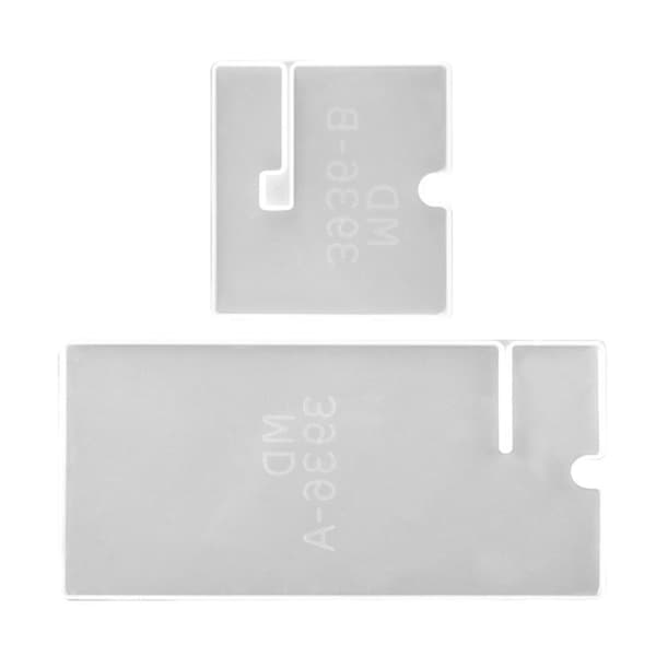 2 stk. DIY Krystal Lim Telefonholder Silikoneforme Resin Form Til