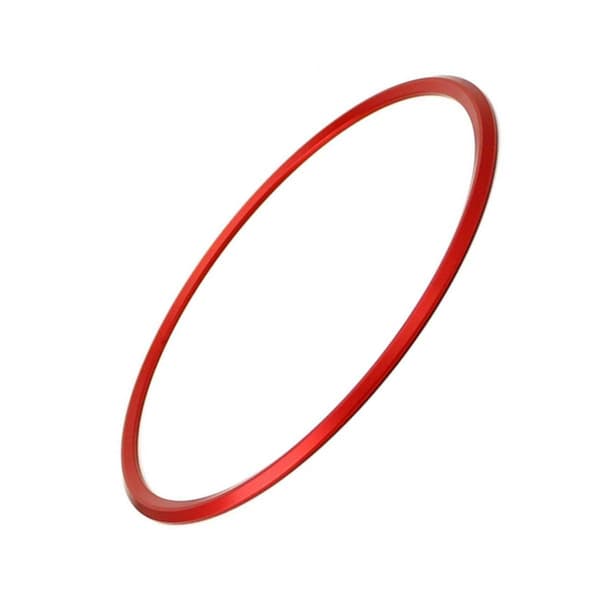 Rød Aluminium Rat Ring Dekorations Trim Til / 911 (145m