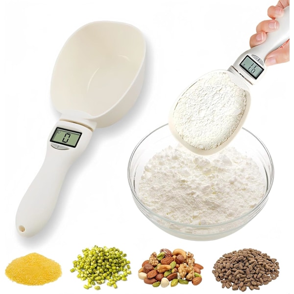 ®RisingFF Digital Matvåg, 800g/0.1g Noggrannhet, med LCD-display