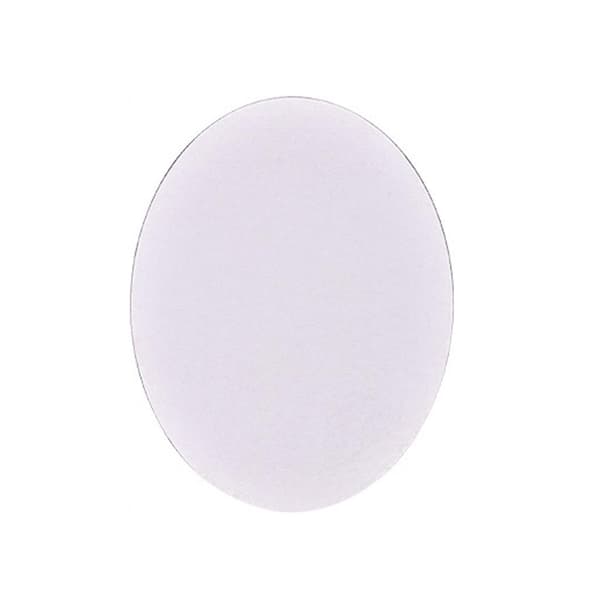 Oval Makeup Spejl Epoxy Resin Form Desktop Vanity Spejl Silico