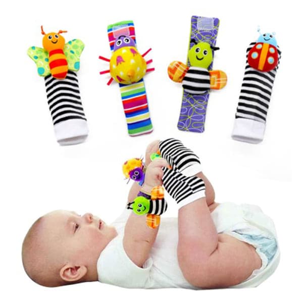 Babyleksaker 3-6 till 12 Månader Flickor Pojkar Träleksaker 1