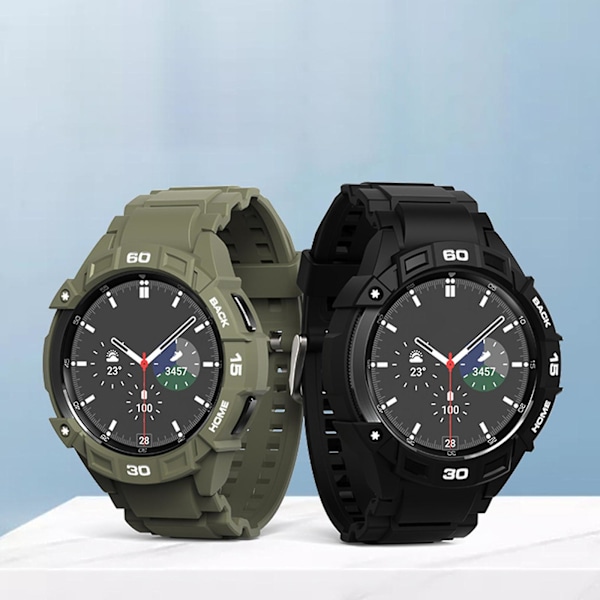 Til Galaxy Watch 4 Bumper Etui Vandtæt Ultratynd Vaskbar