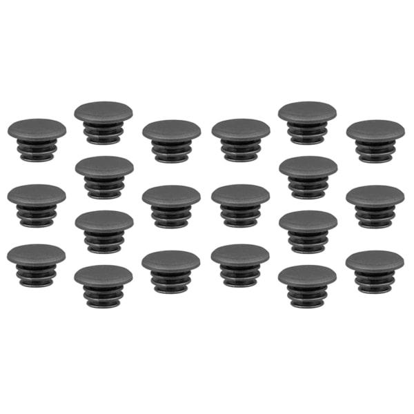 20-pakning Sykkelstyre Bar End Plugs Låsehetter for Landeveissykkel BMX Scooter