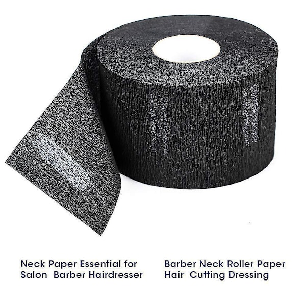 5 ruller Barber Nakke Stripe Salong Krage Engangs Papir Frisør Hårklipp