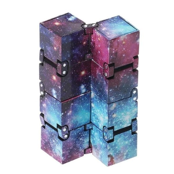 Infinity Cube Fidget-leksaker / Magisk kub - Leksak / Sensorisk flerfärgad