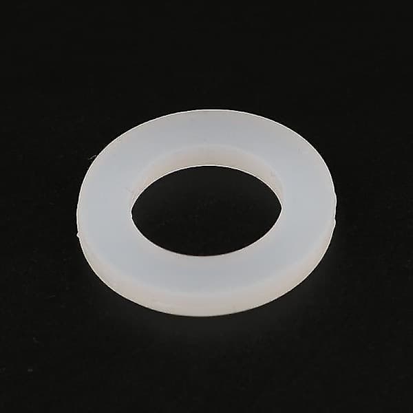 Hvit 1 tomme 3mm Silikon O-ring Flat Pakningstetning