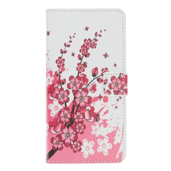 Lompakkokotelo iPhone 12 Mini - Kirsikankukat