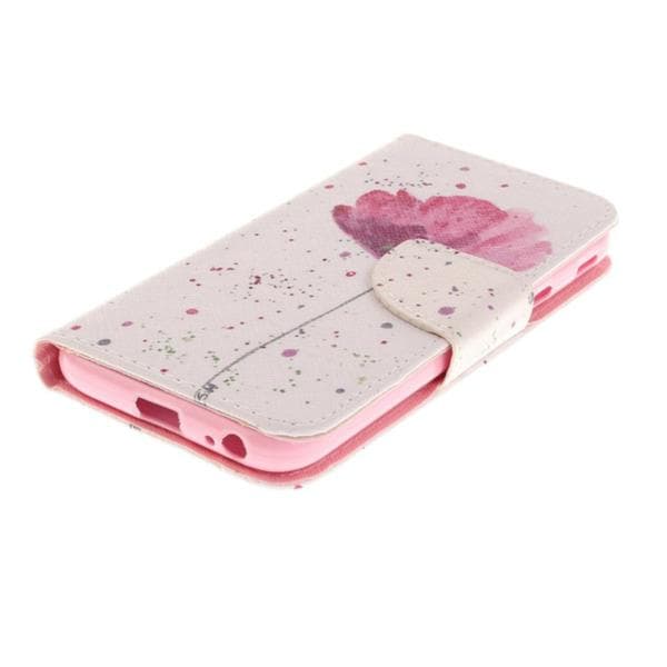 Plånboksfodral Samsung Galaxy J3 (2017) – Rosa Blomma