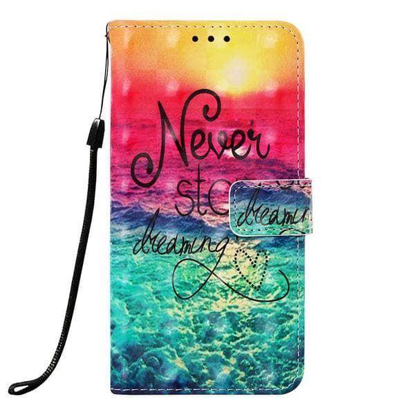 Plånboksfodral Samsung Galaxy A40 – Never Stop Dreaming