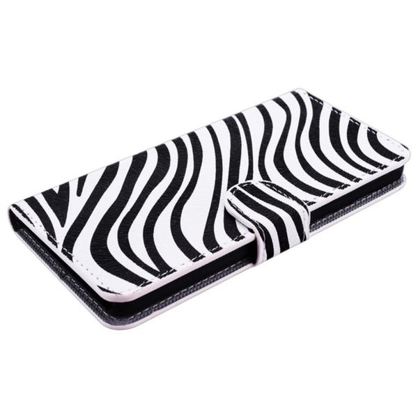 Plånboksfodral Samsung Galaxy S6 Edge Plus - Zebra