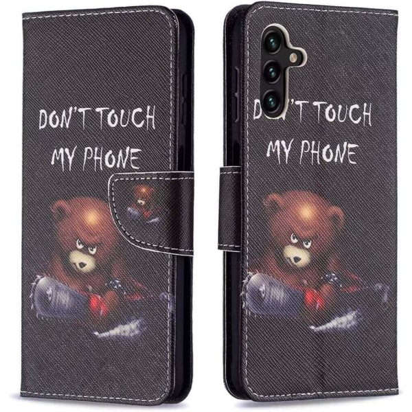 Lompakkokotelo Samsung Galaxy S24 - Don't Touch My Phone