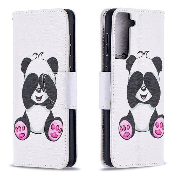 Plånboksfodral Samsung Galaxy S21 - Panda