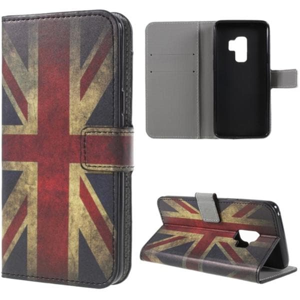 Plånboksfodral Samsung Galaxy S9 Plus - Flagga UK