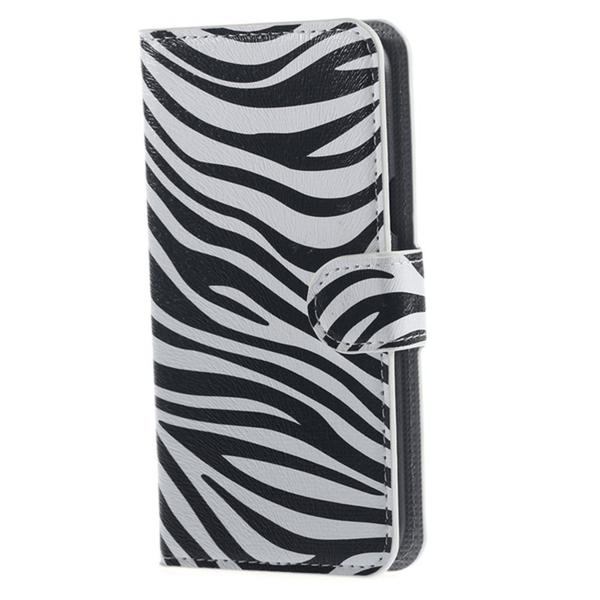 Plånboksfodral Samsung J1 (SM-J100H) - Zebra