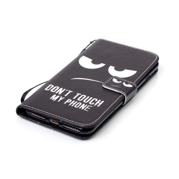 Plånboksfodral iPhone 8 Plus – Don’t Touch My Phone