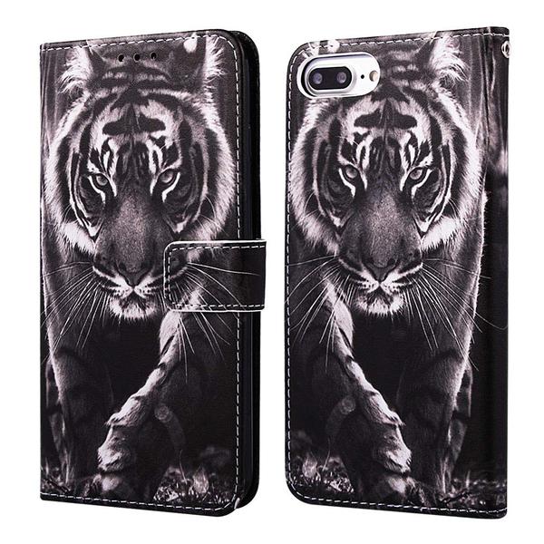 Plånboksfodral Apple iPhone 7 Plus - Tiger