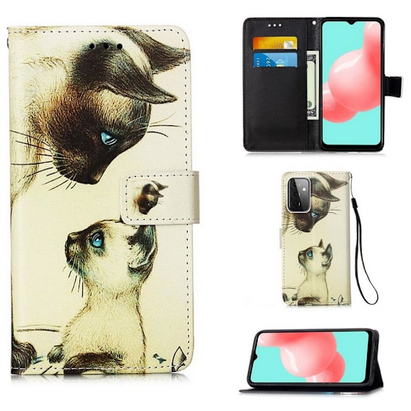 Plånboksfodral Samsung Galaxy A72 – Katter